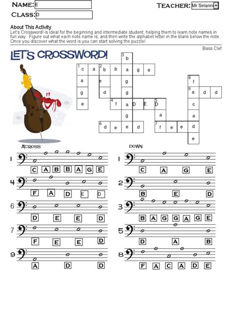 bass crossword|More.